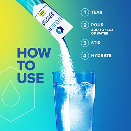 Liquid I.V. Hydration Multiplier - Strawberry - Hydration Powder Packets | Electrolyte Drink Liquid I.V. uk supplements