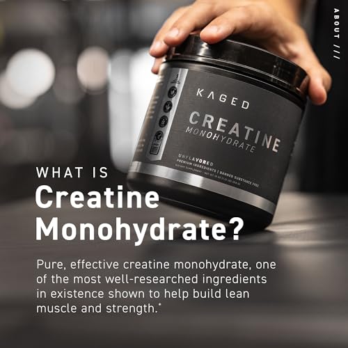 Kaged Pre Sport & Creatine Monohydrate Bundle | Glacier Grape Pre + Unflavored Creatine Kaged uk supplements