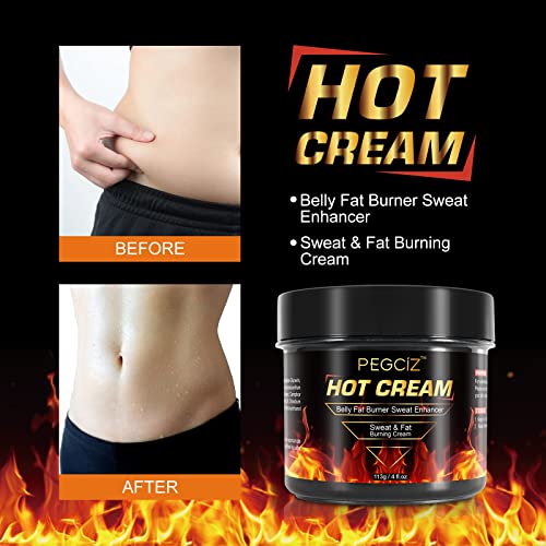 Hot Sweat Cream, Fat Burning Cream for Belly, Natural Sweat Enhancer Cream for Men Mcukv uk supplements