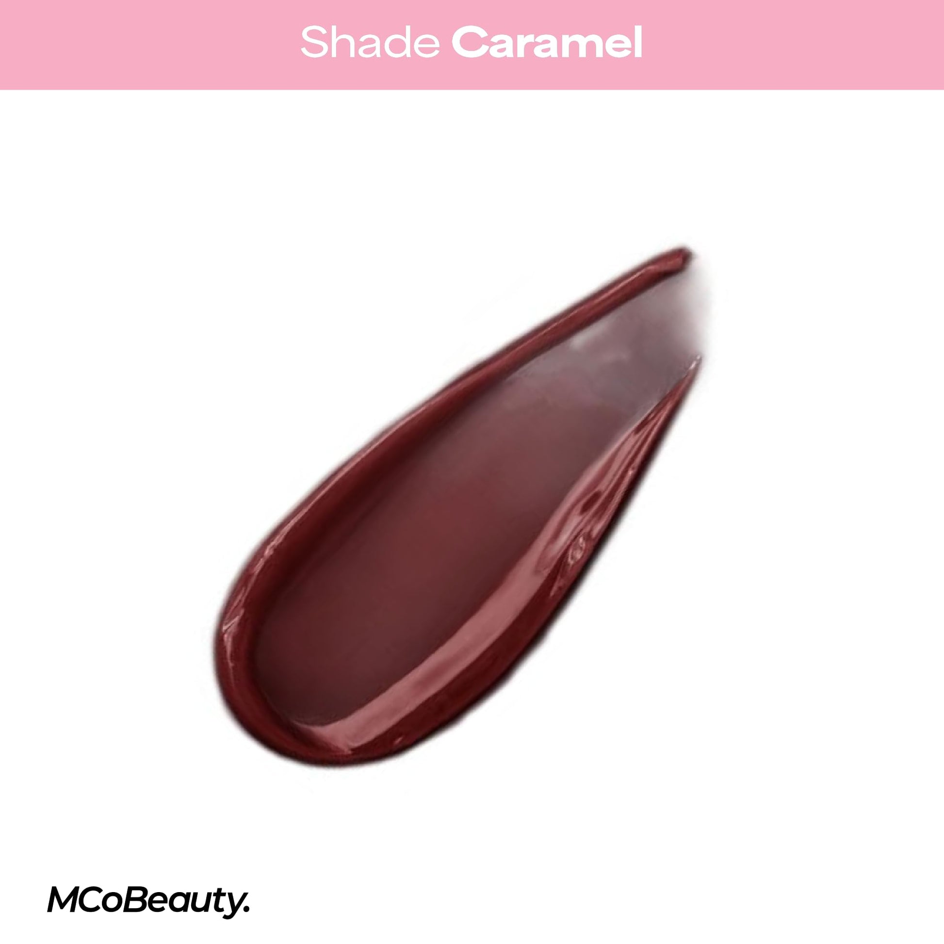 MCoBeauty Peptide Lip Treatment Caramel - Nude Brown Tinted Lip Balm Plumper Gloss for Women - Hydrating Lip Oil with Shea Butter, Peptides for Soft Plump Lips - Vegan Cruelty Free Lip Care MCoBeauty uk supplements