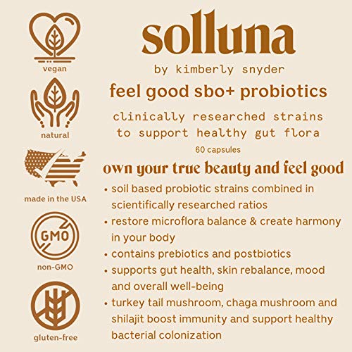Solluna by Kimberly Snyder Feel Good SBO Probiotics Soil Based Organisms (SBOs) Solluna by Kimberly Snyder uk supplements
