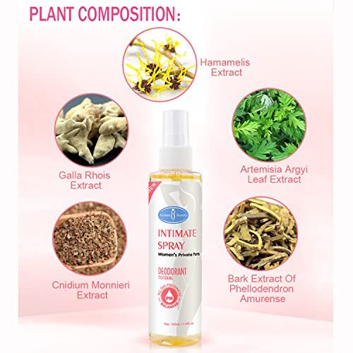 AICHUN BEAUTY Intimate Spray Deodorant Armpits Feet Tightening Vagina PH Balanced Private AICHUN BEAUTY uk supplements