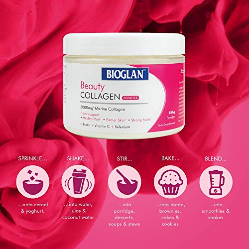 BIOGLAN Beauty Collagen Powder, 151 grams Bioglan uk supplements