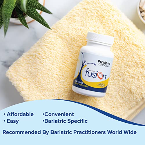 Bariatric Fusion Probiotic Capsule | Easy to Swallow Bariatric Vitamin | 10 Billion CFU Bariatric Fusion uk supplements