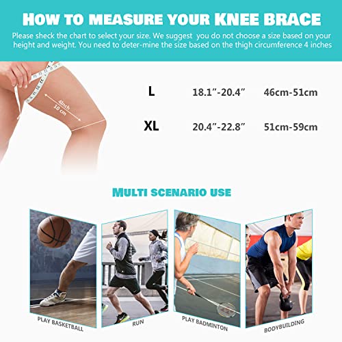 DAFUZ Tourmaline Acupressure self-Heating Shaping Knee Sleeve, Mugwort Acupressure DAFUZ uk supplements