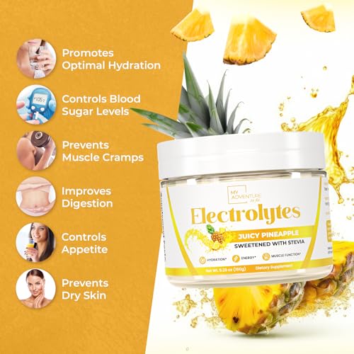 Keto Electrolytes Powder No Sugar -  Made In The USA Electrolyte Mix My Adventure to Fit uk supplements