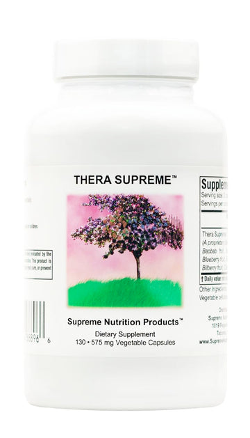 Supreme Nutrition Thera Supreme, 130 Pure Herbal Combination Vegetarian Capsules Supreme Nutrition Products uk supplements