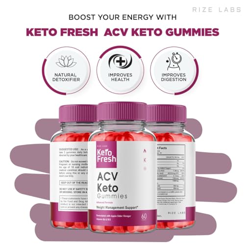 (3 Pack) Keto Fresh ACV Gummies, Keto Fresh ACV Gummies for Advanced Weight Loss rize labs uk supplements