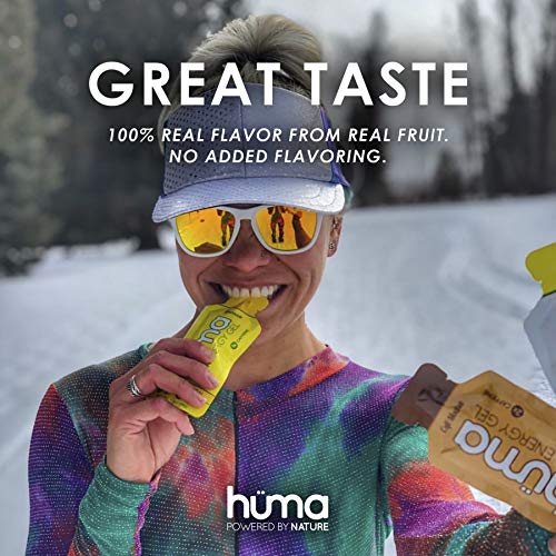 Huma Chia Energy Gel, Apples & Cinnamon, 12 Gels - Premier Sports Nutriti HÜMA CHIA ENERGY GEL uk supplements