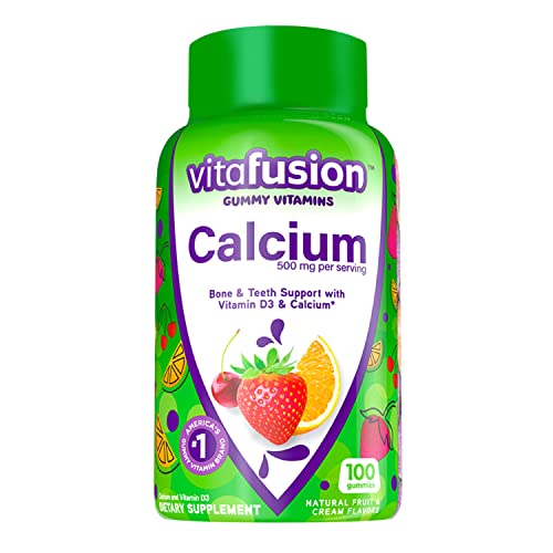 Vitafusion Fiber Well Sugar Free Fiber Supplement & Chewable Calcium Gummy Vitamins Vitafusion uk supplements
