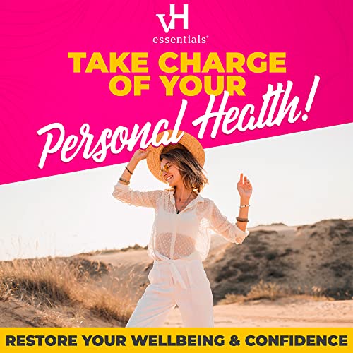 vH essentials Boric Acid + Tea Tree Vaginal Suppositories - Prebiotics Formula with Lactic Acid vH essentials uk supplements