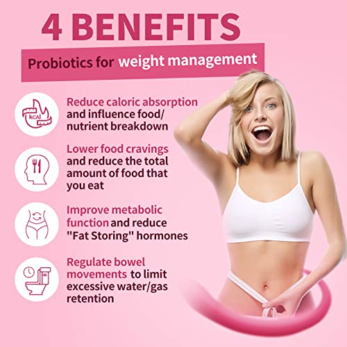 Probiotics for Women Probiotic Powder Supplement - Prebiotics and Probiotics for Weight Loss NATURE TARGET uk supplements