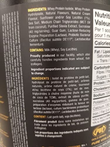 PVL ISO Gold – Grass Fed - Premium Isolate 100% Whey Protein Shake - Orange Krush'd - 908 g PVL uk supplements