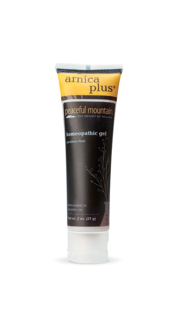 Peaceful Mountain Arnica Plus Homeopathic Gel - Natural Homeopthic Gel for Sore or cramping Muscles - 2oz Peaceful Mountain uk supplements