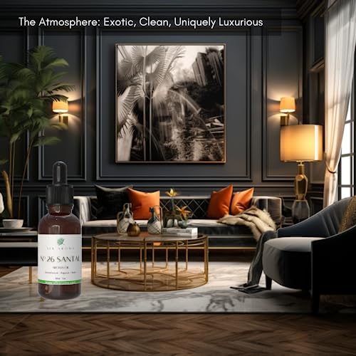 SLK Aroma, Santal Aroma Diffuser Oil, No. 26, Ultra Luxury Niche Blend of The Finest Essential Oils SLK Aroma uk supplements