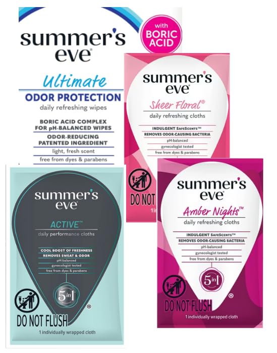 Women's intimate cleaning, feminine wash wipes + King Combo QR code KING COMBOS uk supplements
