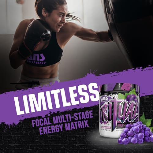 ANS Performance Ritual Pre Workout (30 Servings, 12.7 oz) - Complete Preworkout Formula ANS Performance uk supplements