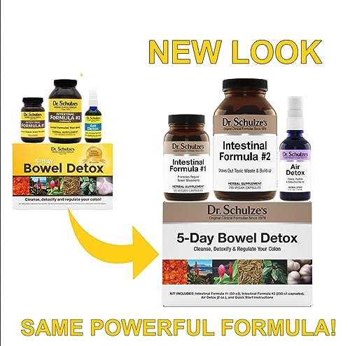 Dr. Schulze's 5-Day Bowel - Capsules Dr. Schulze's uk supplements