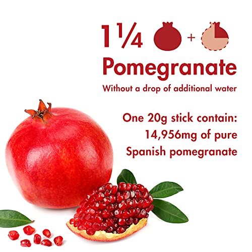 FRESHBELL Pomegranate Collagen Jelly Stick (20g x 30 sticks) Marine Collagen Peptide Freshbell uk supplements