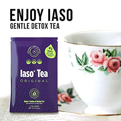 Total Life Changes Solution Kit IASO Natural Herbal Detox Tea Bags & Nutra Total Life Changes uk supplements