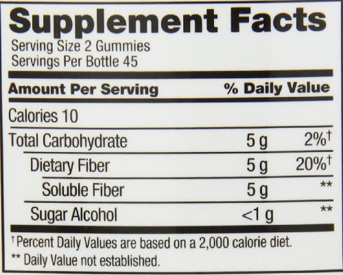 Vitafusion Fiber Well Sugar Free Fiber Supplement, Peach, Strawberry And Blackberry Vitafusion uk supplements