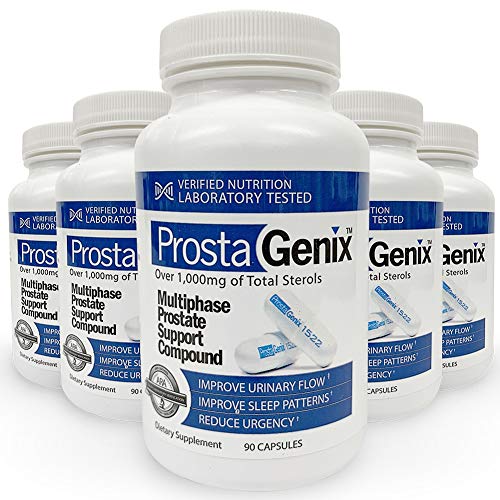 ProstaGenix Multiphase Prostate Supplement -5 Bottles- Featured on Larry King Investigati ProstaGenix uk supplements