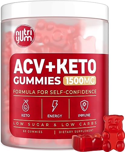 nutriyum ACV Keto Gummies 1500 mg - Low Carb Low Sugar Apple Cider Vinegar Gummies nutriyum uk supplements