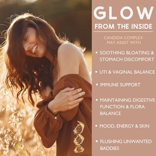 SACRALMOON Candida Cleanse - 8 Cleansing Ingredients for Digestive Support and Feminine Care SACRALMOON uk supplements