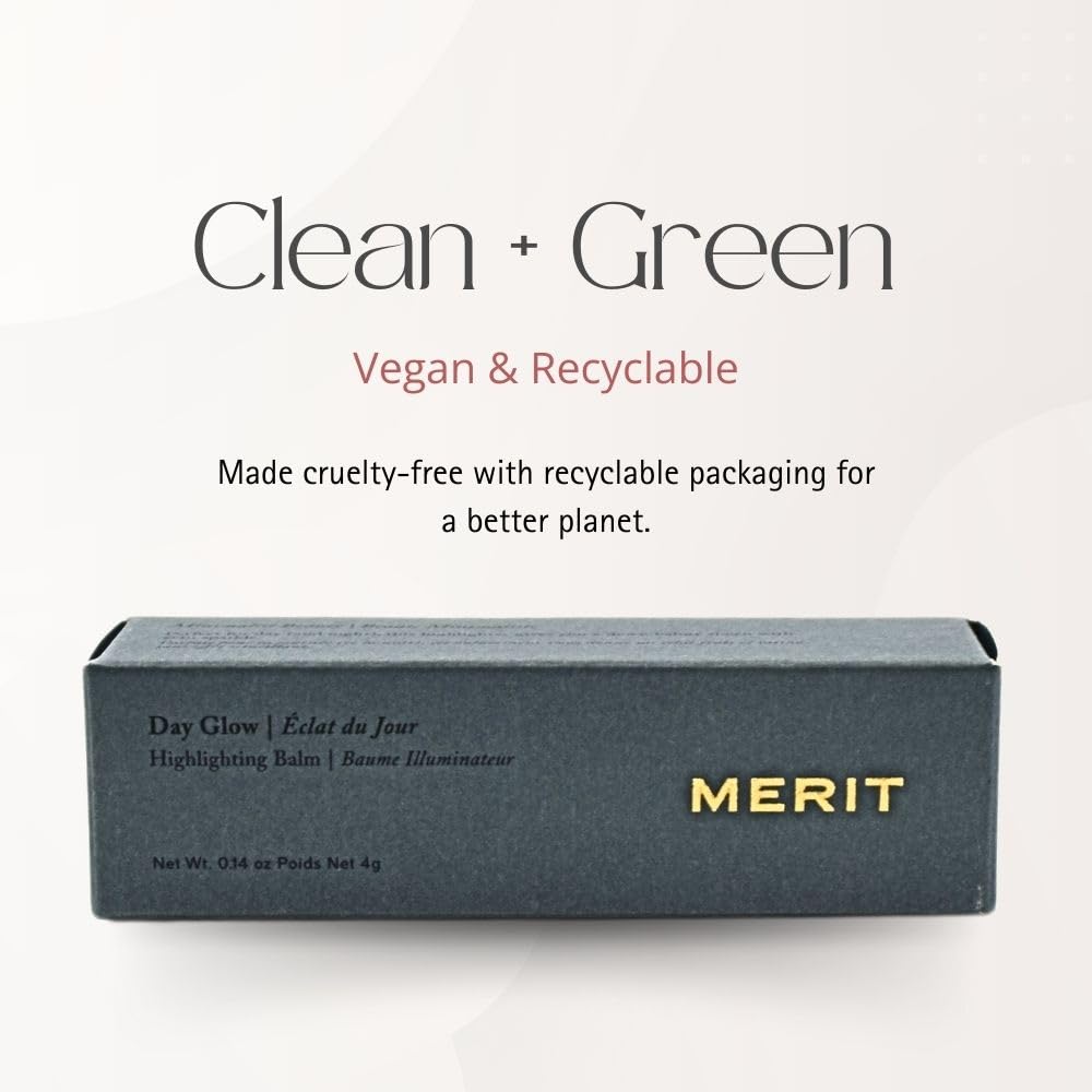 MERIT Day Glow Dewy Highlighting Balm Bounce Merit uk supplements