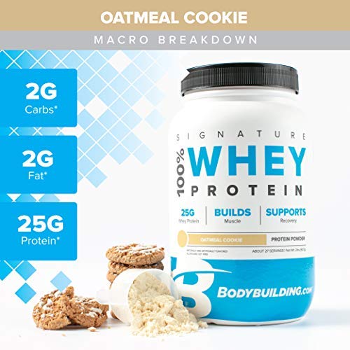 Bodybuilding Signature 100% Whey Protein Powder | 25g of Protein per Serving Bodybuilding.com uk supplements