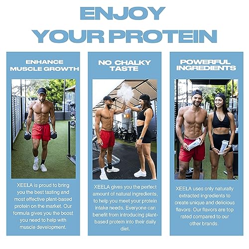 XEELA Plant Based Vegan Protein Powder - Independently Tested - 25g High Protein XEELA uk supplements