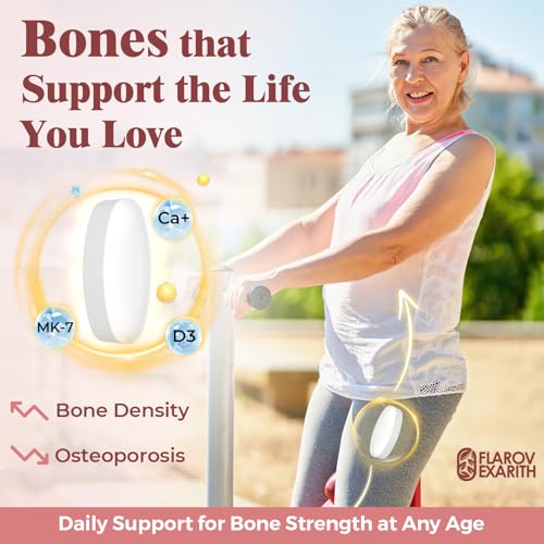Joint Supplements for Women OsteoCII Renew Triple Strength – Advanced Joint, Bone & Skin Formula – Collagen, Glucosamine, Chondroitin, Calcium, MK-7, Vitamin D3, Hyaluronic Acid, 180 Tablets Flarovexarith uk supplements