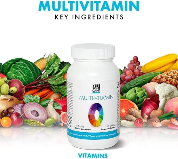 Yes You Can! Daily Multivitamins for Men and Women - Helps Assist Overall Health & Well-Being, Contains Antioxidants Yes You Can! uk supplements
