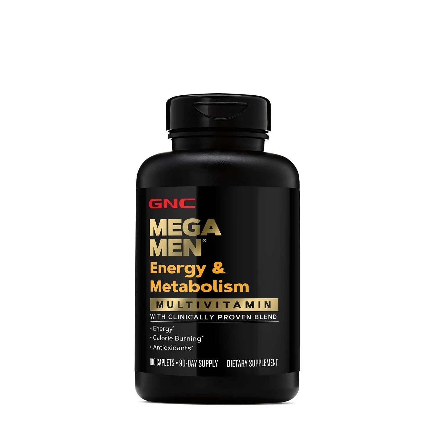 GNC Mega Men Energy & Metabolism Multivitamin | Antioxidants and Increased Calorie Burning | 180 Count GNC uk supplements