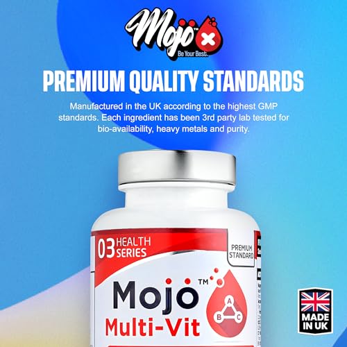 𝗠𝗢𝗝𝗢™ 𝗠𝘂𝗹𝘁𝗶-𝗩𝗜𝗧 - 𝟭𝟮𝟬𝘅 '𝗢𝗻𝗲 𝗮 𝗗𝗮𝘆' 𝗠𝘂𝗹𝘁𝗶-𝗩𝗶𝘁𝗮𝗺𝗶𝗻 & Minerals for Women Men - Enhance Mojo uk supplements