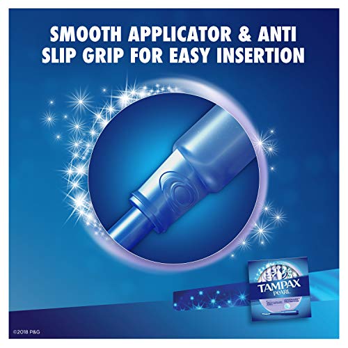 Tampax Pearl Plastic Tampons, Light Absorbency, Unscented, 36 Count (Pack of 2) (72 Total Count) Procter & Gamble uk supplements