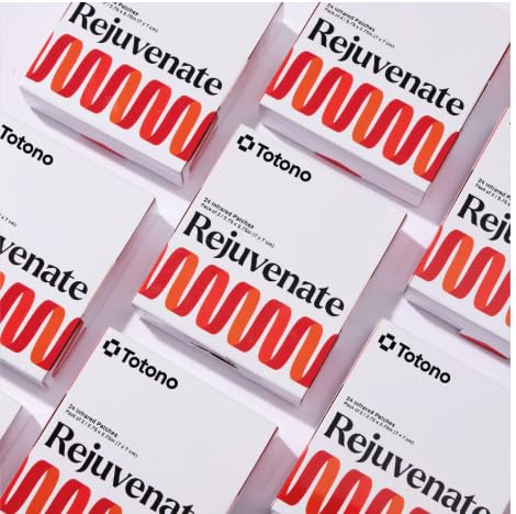 Totono Infrared Therapy Patches – 24 Far‑Infrared Bioceramic Patches (24 Pack) – Drug-Free, Portable, Essential Oil‑Infused for Muscles & Joints Totono uk supplements