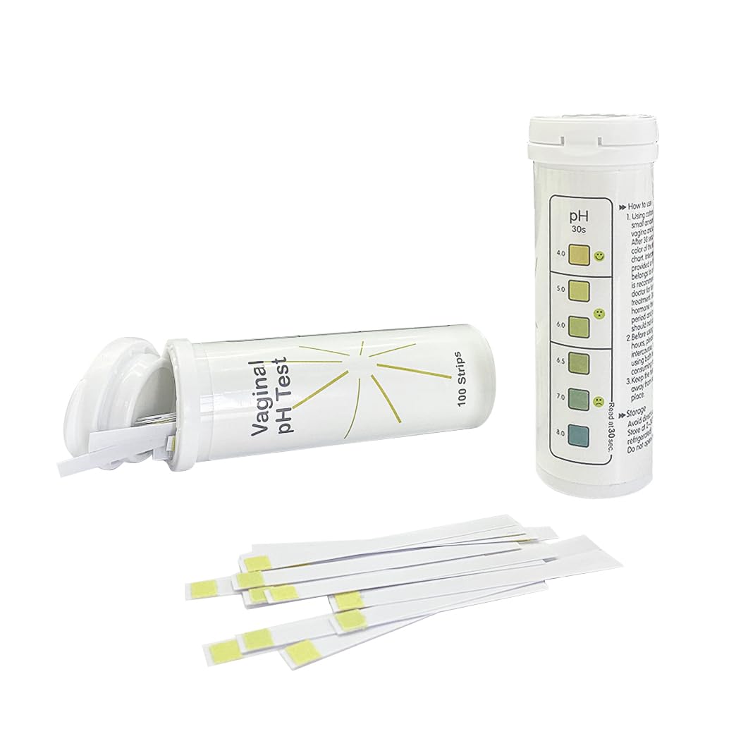 Vaginal pH Test -100 Strips BV Test Kit at Home for Women Feminine pH Test, Value Pack Monitor My Store uk supplements
