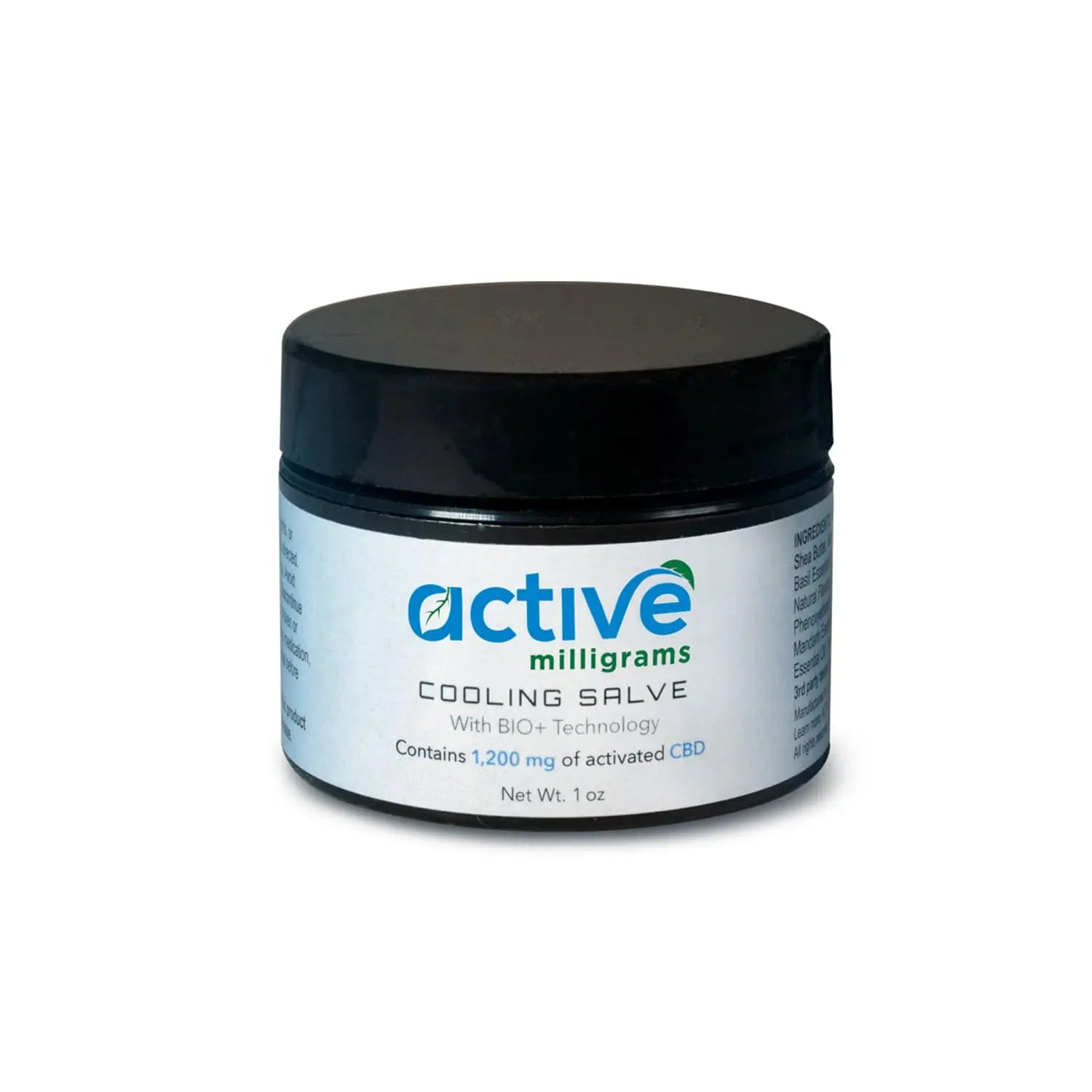 active milligrams Hemp Cooling Salve for Joint & Muscle Relief - Infused with Menthol, Shorea (Sal) Butter, Yarrow Essential Oil – Soothe Discomfort in Back, Knees, Neck, Shoulder, and Elbow - 1 OZ active milligrams uk supplements