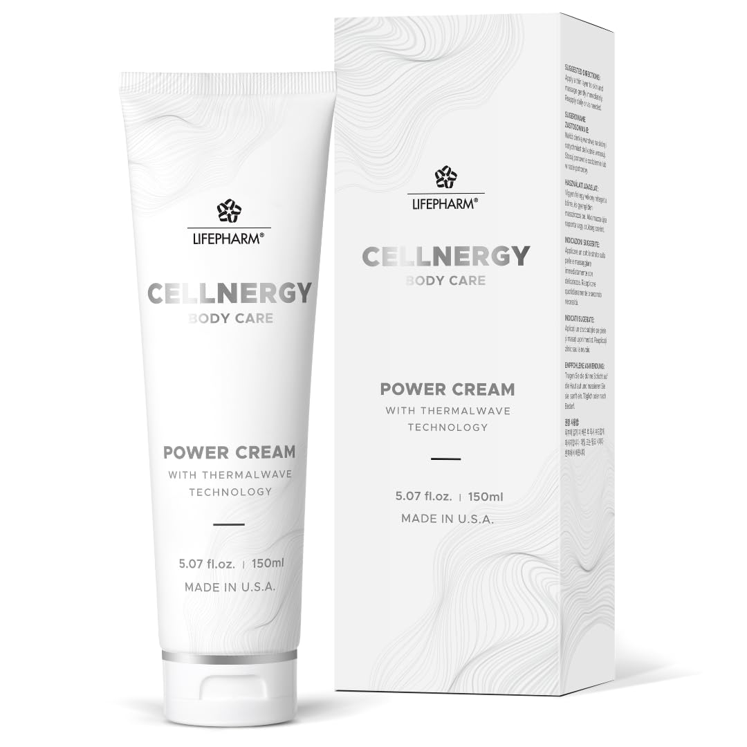 Cellnergy: Advanced Joint Relief & Healing Gel - Soothing Relief, High Performance Formula, Grease-Free Application 150ml Lifepharm uk supplements