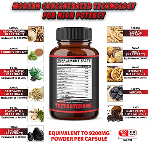 agobi Herbal Test Support for Male Supplement - Support Efficiency, Speed, Strength agobi uk supplements