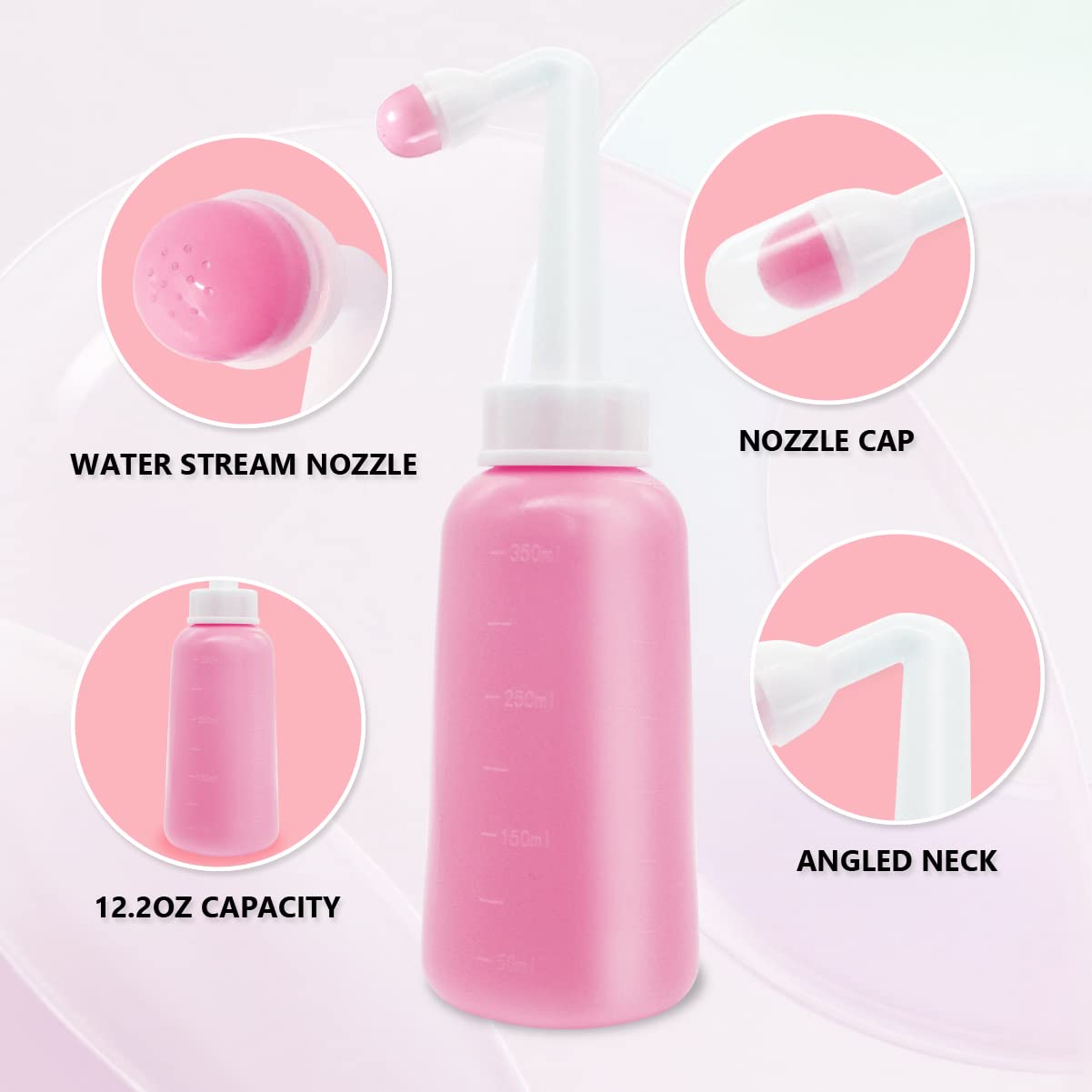 Peri Bottle for Postpartum Care,12 OZ Perineal Bottle Postpartum Essentials Upside Down Peri Bottle Showvigor uk supplements