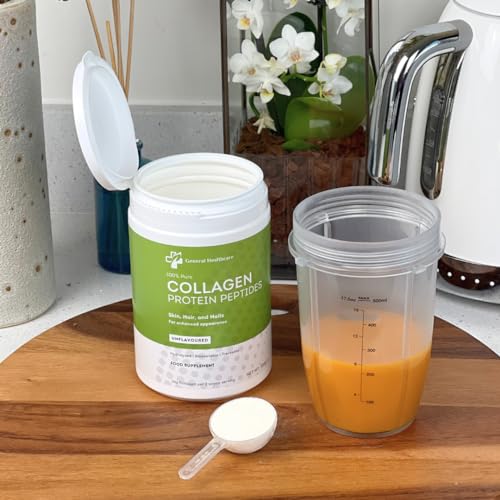 100% Pure Collagen Powder Protein Peptides - General Healthcare 300g Supplement General Healthcare uk supplements