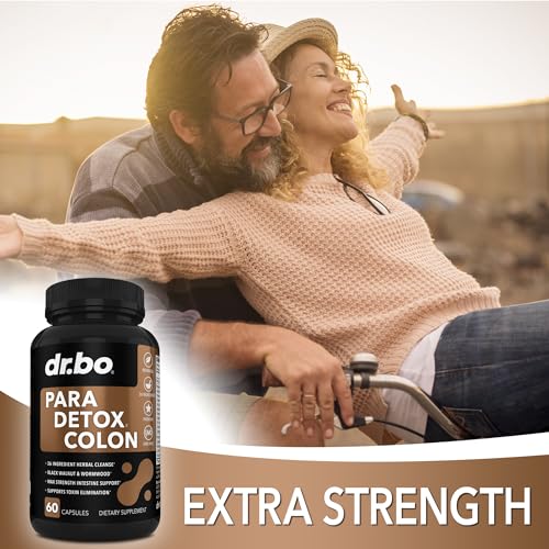 Colon Cleanse Pills Body Detox - Intestinal Guard Cleanser for Stomach - Natural Weight DR. BO uk supplements