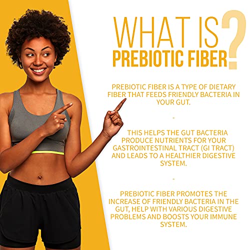 GOBIOTIX Fiber Supplement - Prebiotic Soluble Fiber Powder, Supports Gut Health GOBIOTIX uk supplements