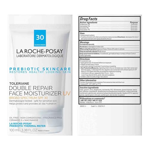 La Roche-Posay Toleriane Double Repair UV SPF Moisturizer for Face La Roche-Posay uk supplements