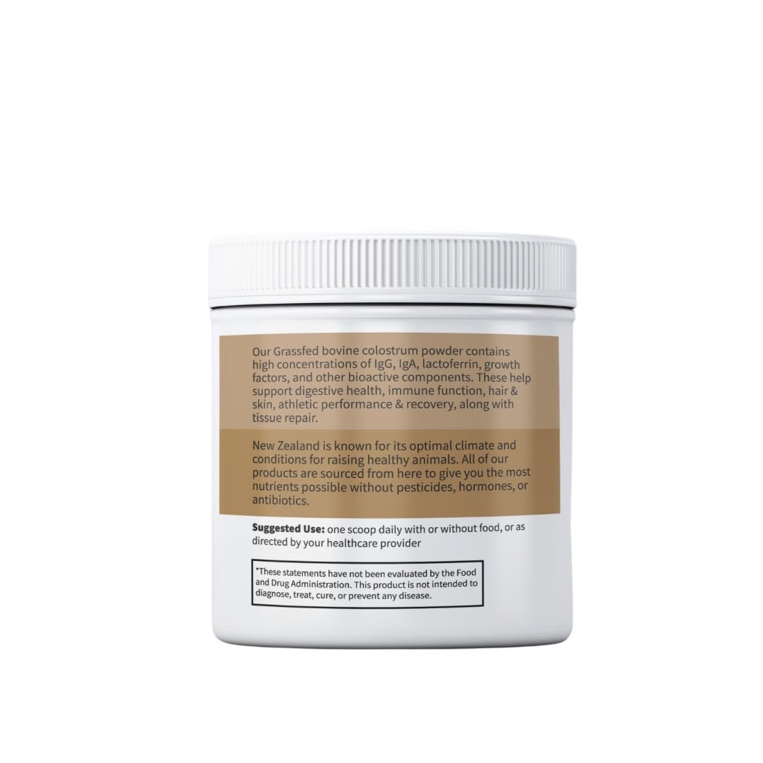 Primal Being Grassfed Beef Colostrum - Supports Immune Function, Gut Health, Hair Primal Being uk supplements