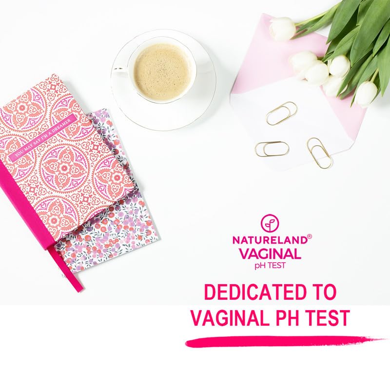 Natureland Vaginal Health pH Test Strips, Feminine pH Test, Value Pack Natureland uk supplements