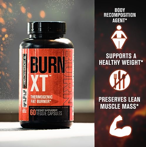 Burn-XT Clinically Studied Fat Burner & Weight Loss Supplement - Appetite Jacked Factory uk supplements