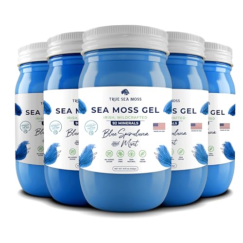 TrueSeaMoss Wildcrafted Irish Sea Moss Gel – Nutritious Raw Seamoss Rich in Minerals TrueSeaMoss uk supplements